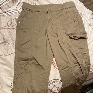 High rise Cargo jeans